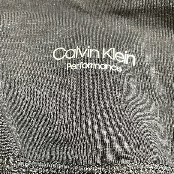 Calvin Klein Performance black crop leggings stretch medium - Picture 4 of 6
